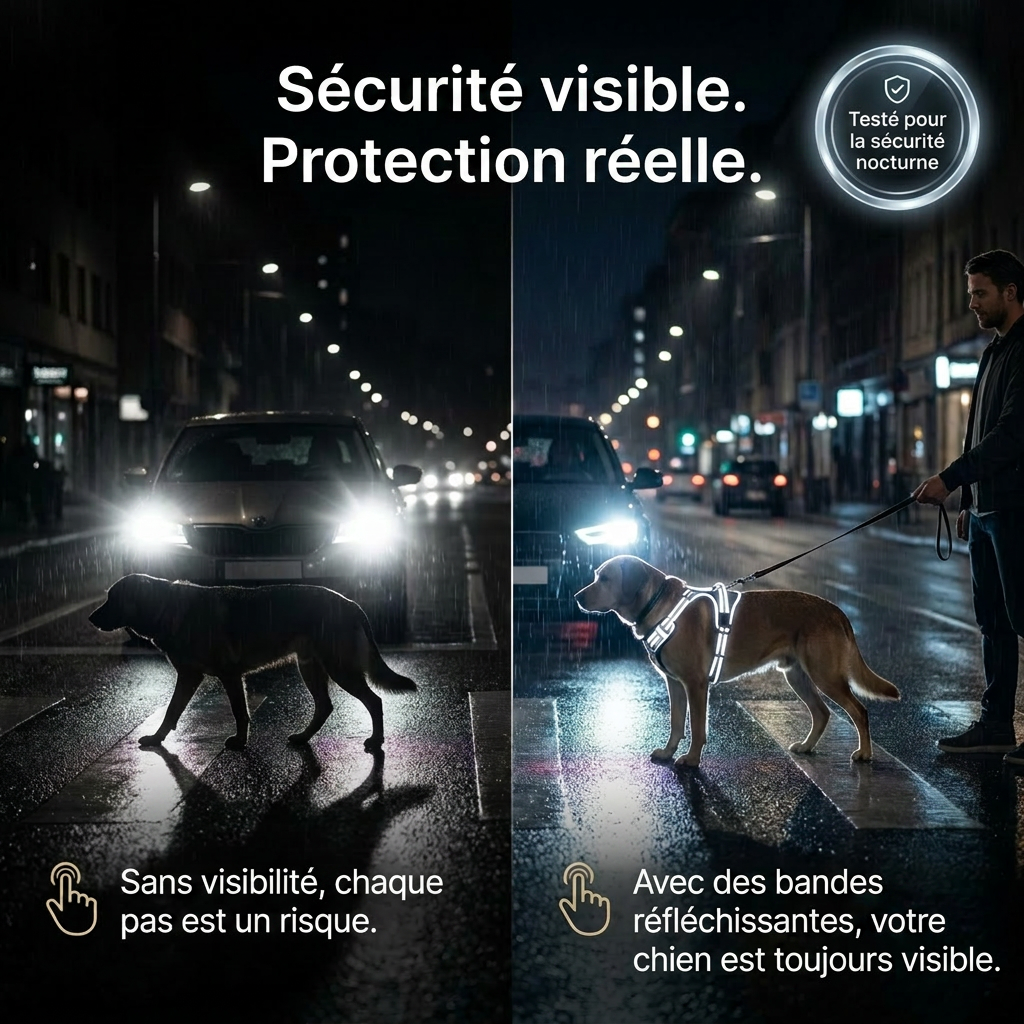 Veltrio – Harnais Anti-Traction Chien | Contrôle Total Sans Dressage